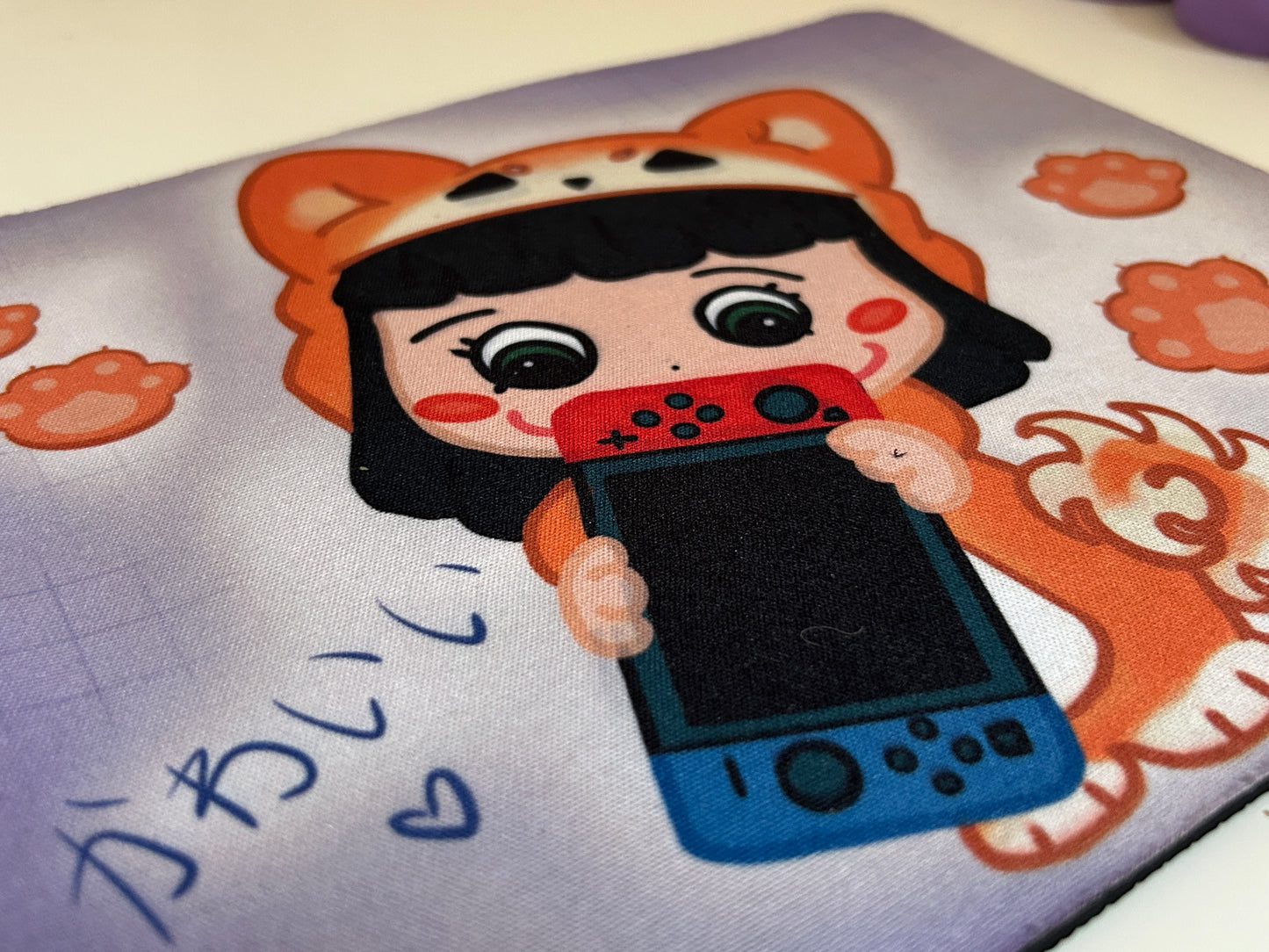 Tappetino Gaming Kawaii – Kigurumi Switch Zampette