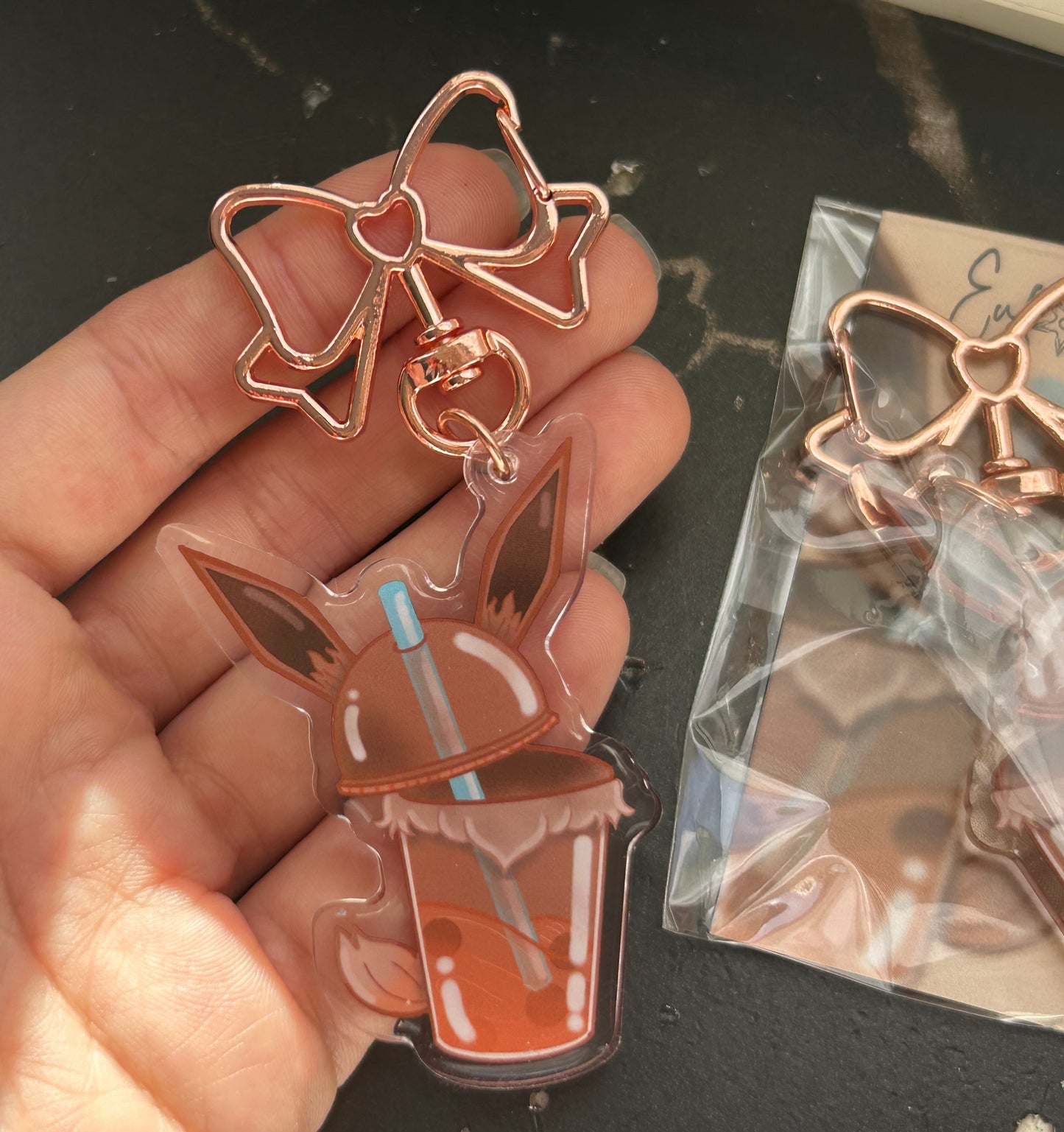 🌸 Portachiavi Bubble tea eeveelution 🌸