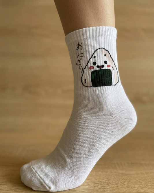 Calzini Onigiri Sushi Happy - Unisex taglia unica