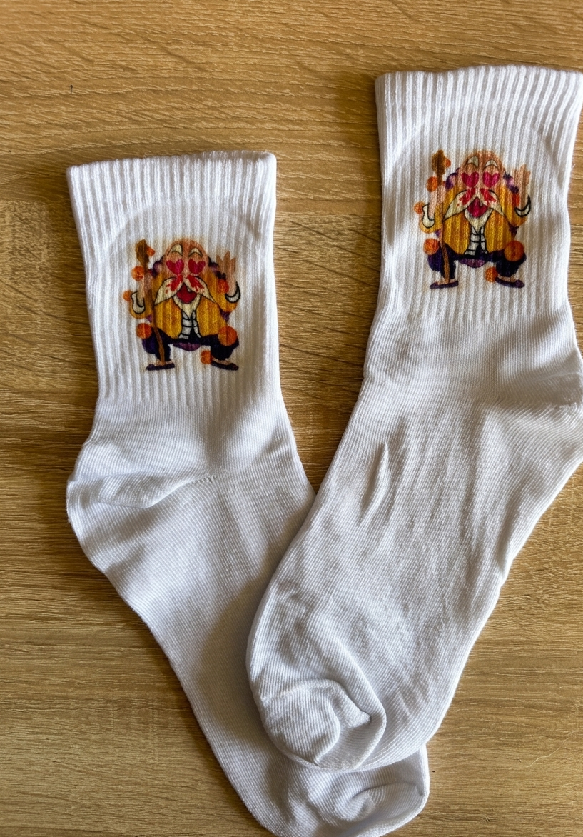 Calzini Maestro Muten Genio delle Tartarughe - Unisex taglia unica