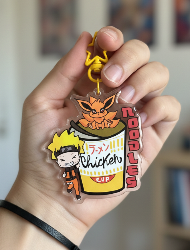 🌸Portachiavi Naruto Kurama🌸