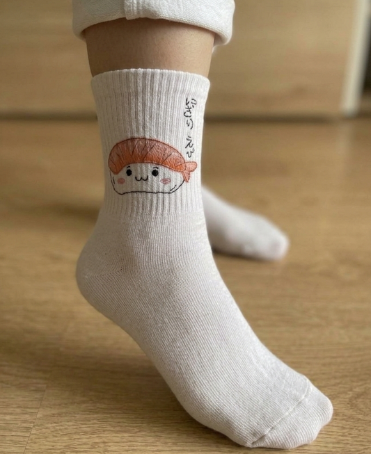 Calzini Nigiri Ebi Sushi - Unisex taglia unica