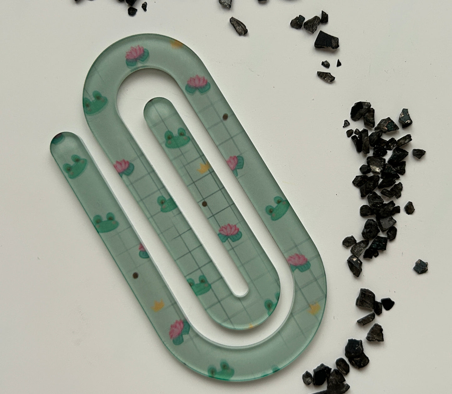 Graffette Over Size 10 cm Rana Fiore di Loto