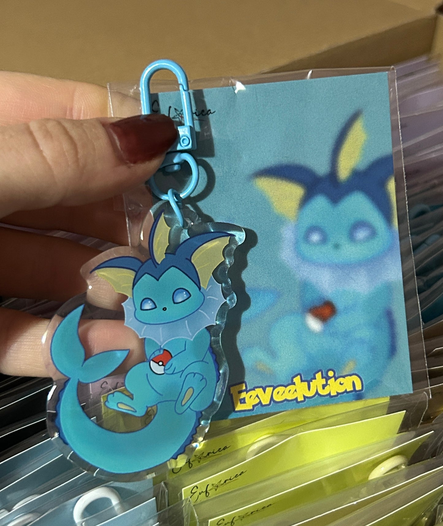 Portachiavi Vaporeon Pokèmon Eevelution