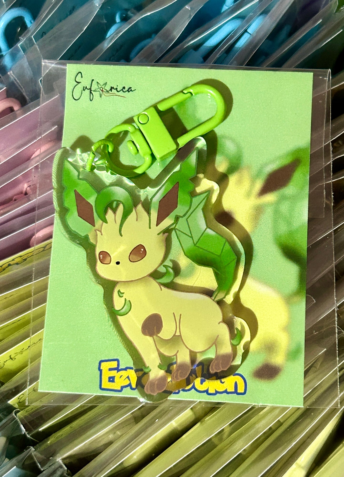 Portachiavi Leafeon Pokèmon Eeveelution