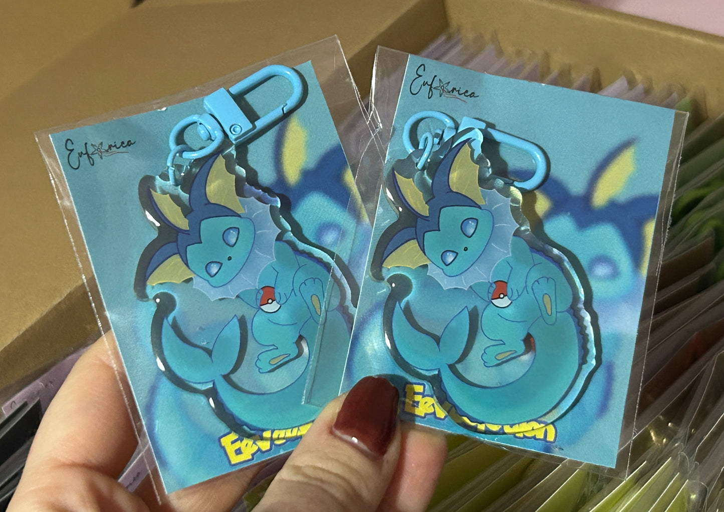Portachiavi Vaporeon Pokèmon Eevelution