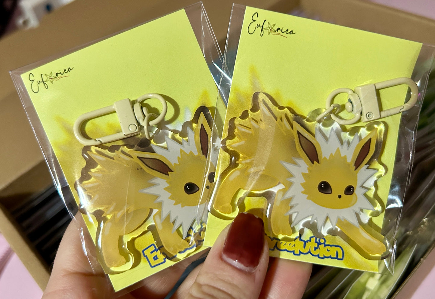 Portachiavi Jolteon Pokèmon Eeveelution