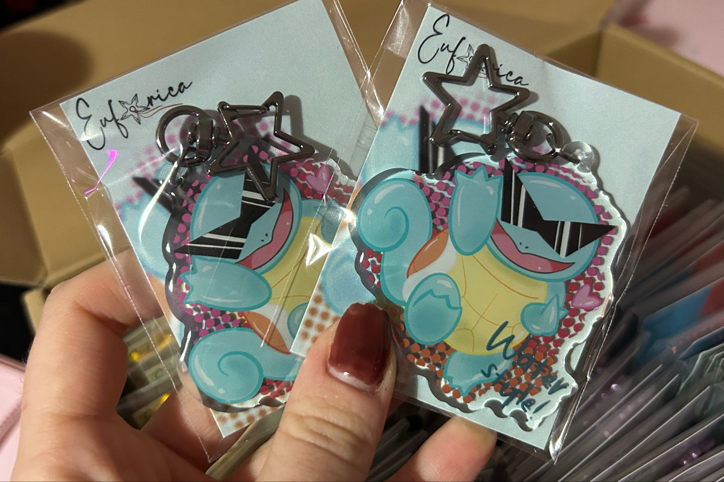 Portachiavi Squirtle Squad Occhiali