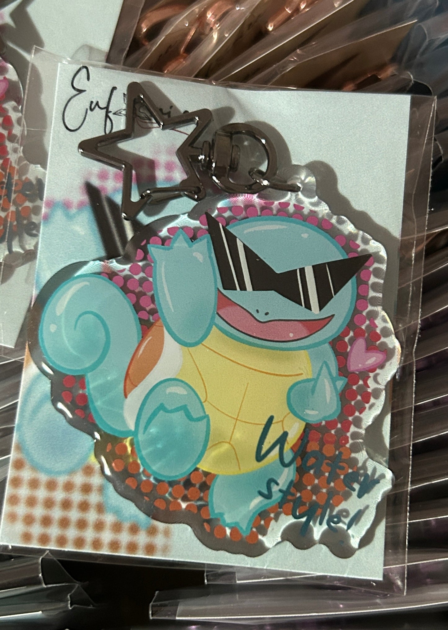 Portachiavi Squirtle Squad Occhiali