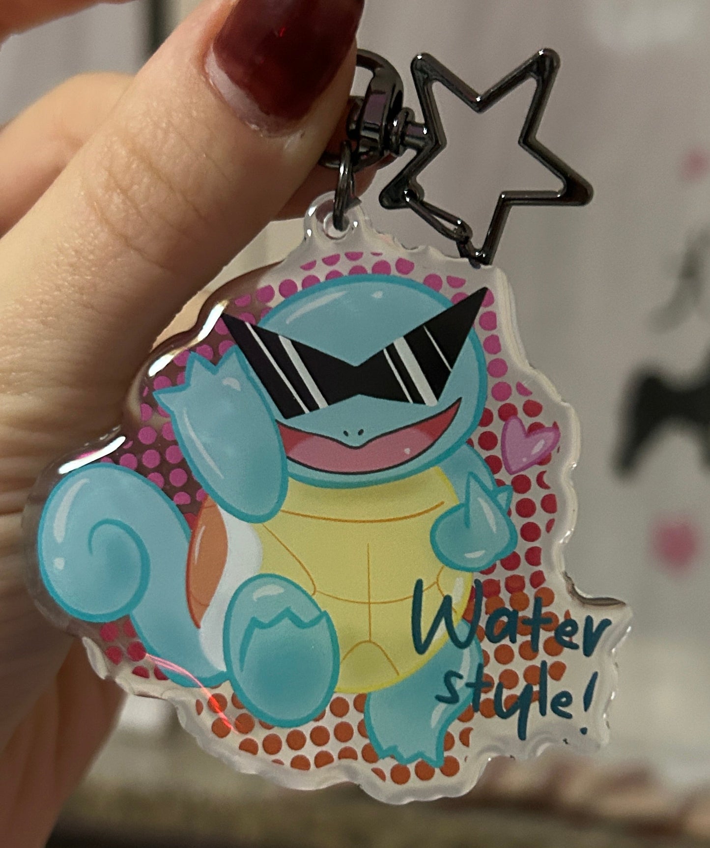 Portachiavi Squirtle Squad Occhiali