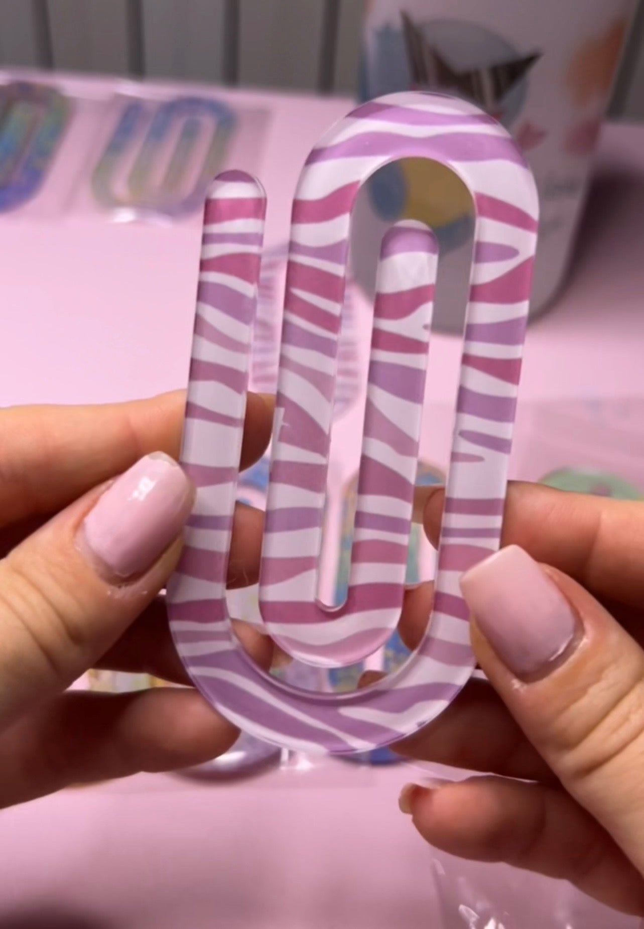 Graffetta Over Size 10 cm Animalier Zebrato