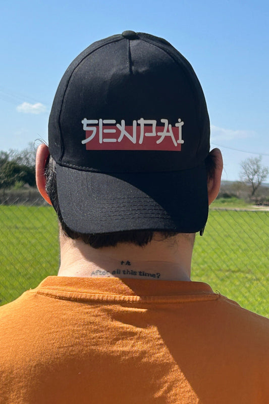 Cappellino "Senpai" in Cotone 100% – Grafica Originale Streetwear Japan style