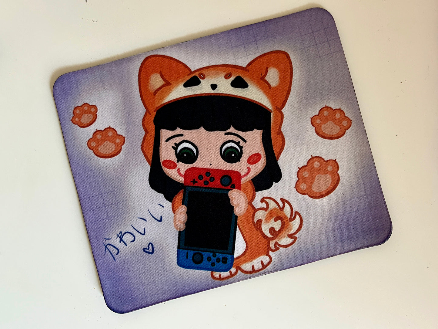 Tappetino Gaming Kawaii –  Kigurumi Switch Zampette