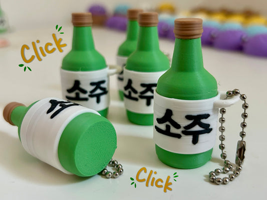 Soju Korean Clicker Fidget Antistress Portachiavi
