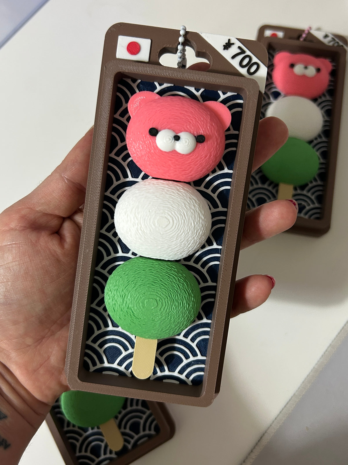 Clicker Dango Bear Japan food fidget antistress