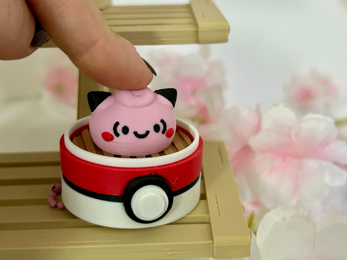 Clicker Pokèdumpling Clefairy fidget antistress cute