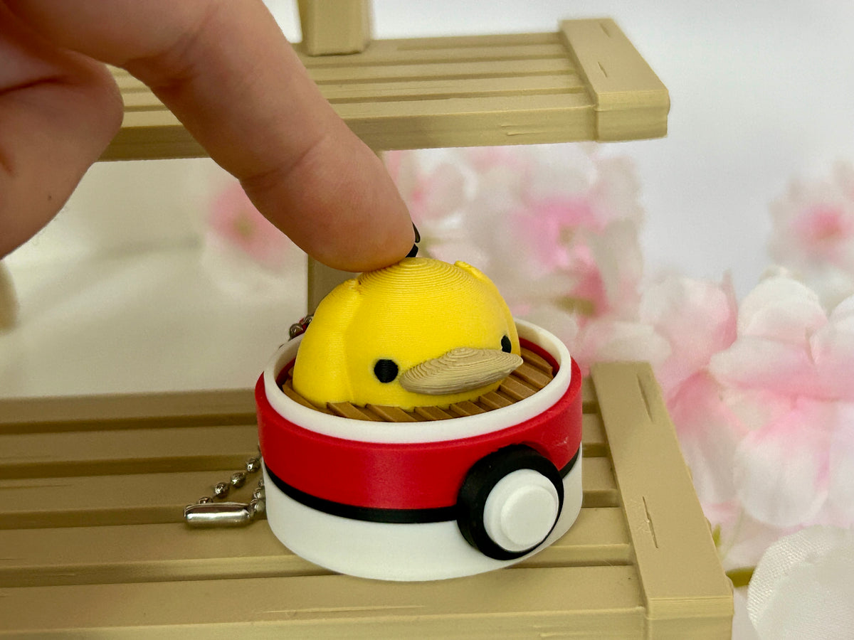 Clicker Pokèdumpling Psiduck fidget antistress cute