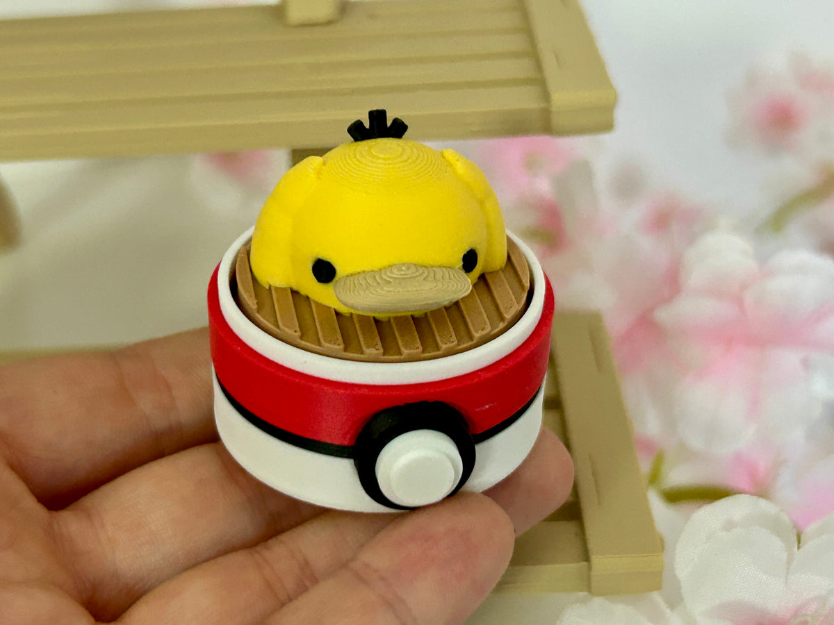 Clicker Pokèdumpling Psiduck fidget antistress cute