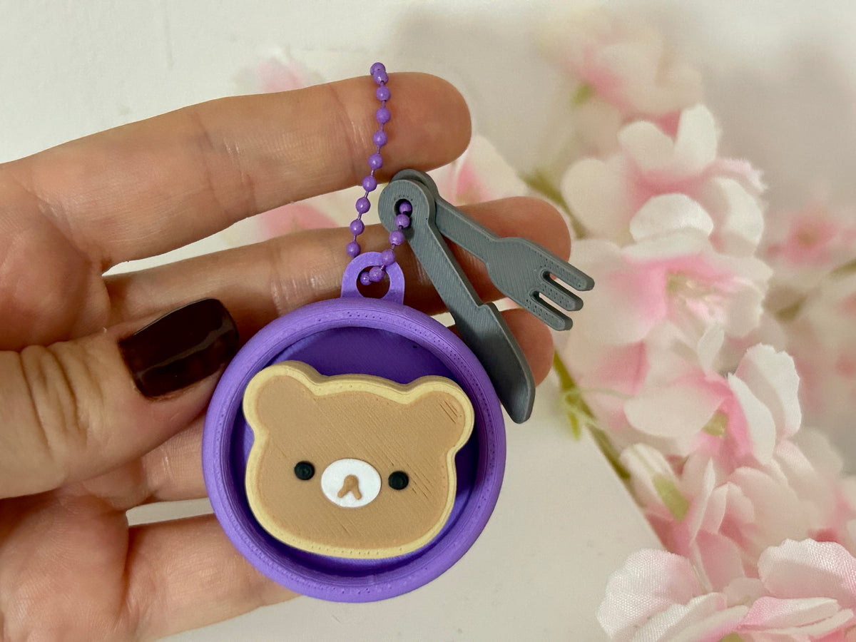 Clicker Pancake Bear fidget antistress kawaii