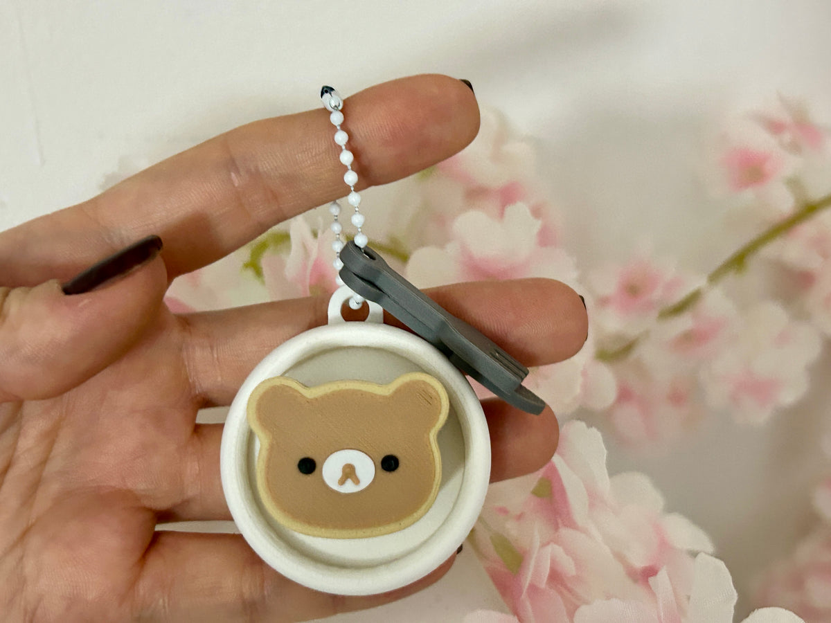 Clicker Pancake Bear fidget antistress kawaii