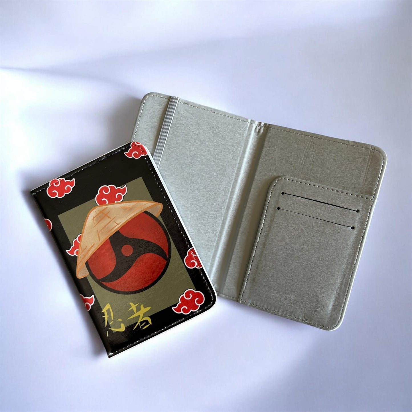 Porta Passaporto "Akatsuki Vision" Naruto Anime Manga