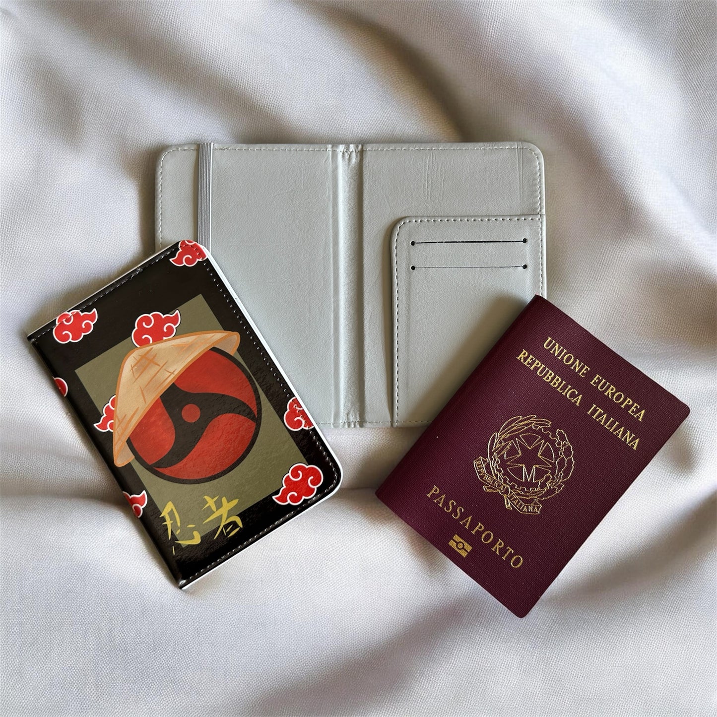 Porta Passaporto "Akatsuki Vision" Naruto Anime Manga